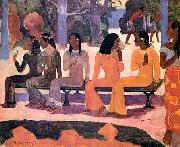 Paul Gauguin Ta Matete oil